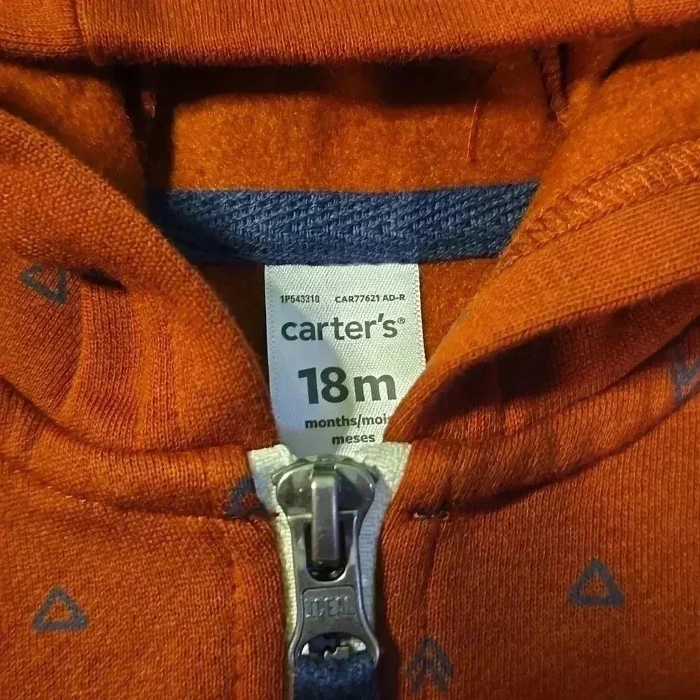 Carter's Zip-up Hoodie 18M